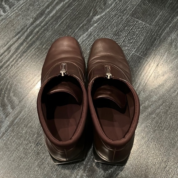 Easy Spirit Esdrina ankle booties boots zipped brown leather women’s size 9 - Picture 9 of 14
